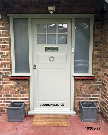 1930s front door and frame