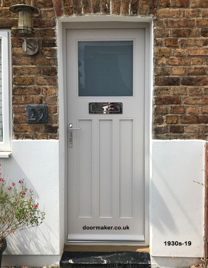 1930s front door cornforth white