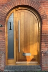 arched contemporary doors