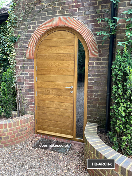 contemporary arched doors