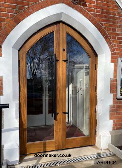 gothic arch doors iroko