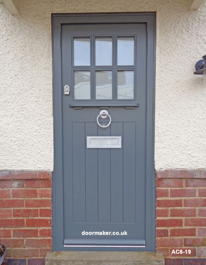 arts and crafts door downpipe