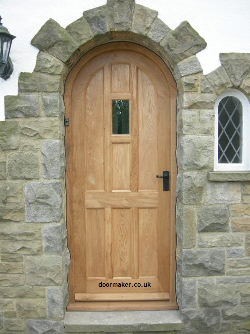 arched door
