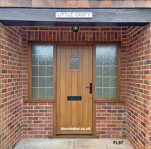 bespoke cottage style door european oak