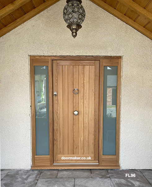 bespoke front door european oak