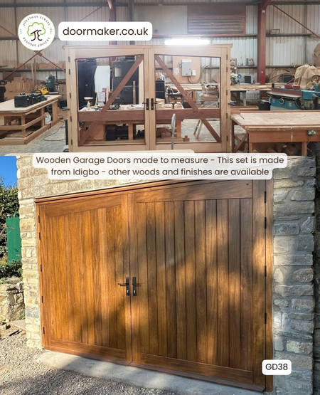 idigbo garage doors framed ledged and braced