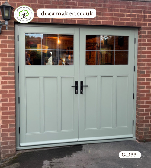 bespoke wooden garage doors treron