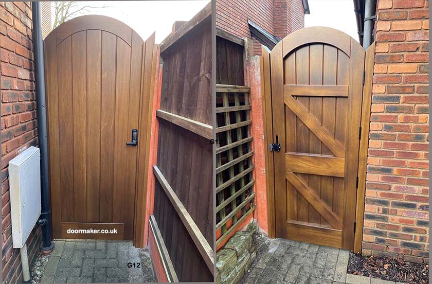 arched pedestrian gate idigbo