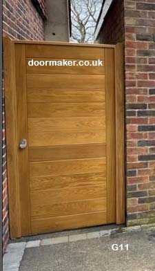 european oak gates bespoke
