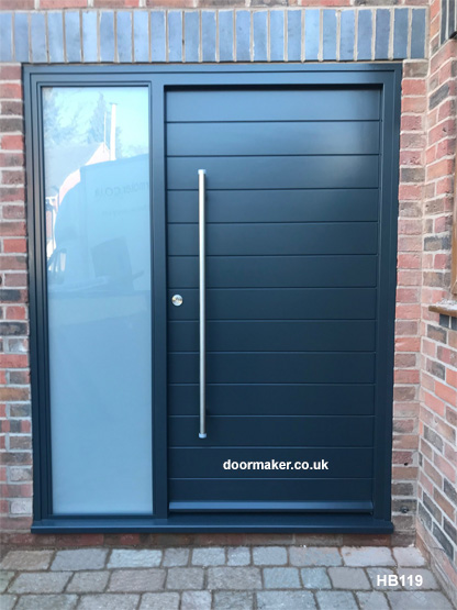 contemporary door ral 7016