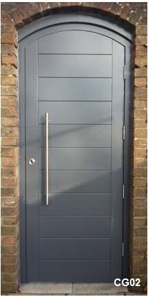 contemporary gate grey