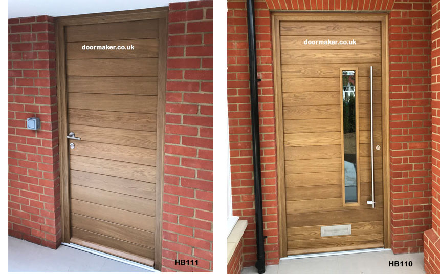 contemporary oak doors