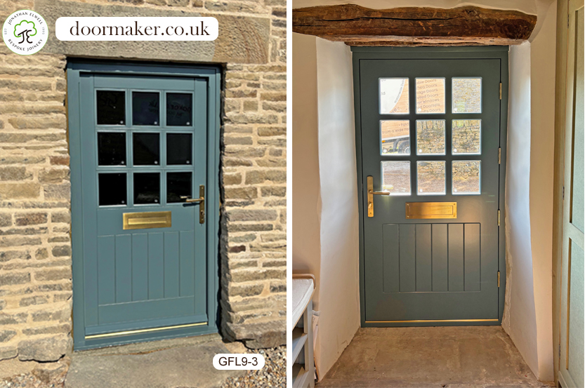 bespoke cottage door inchyra blue