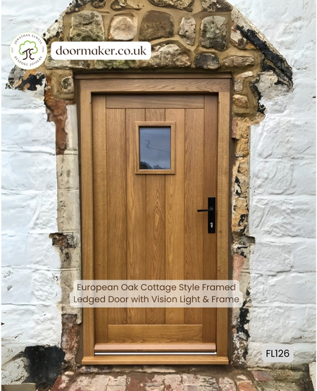 oak cottage door external bespoke