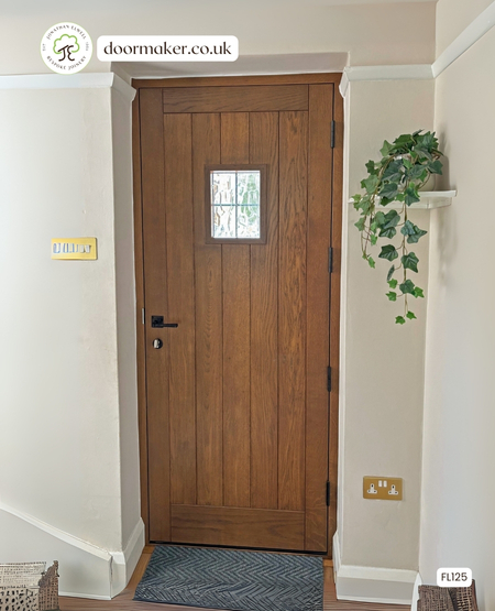 solid oak door cottage style
