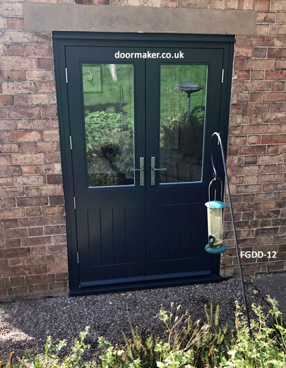 cottage style double doors