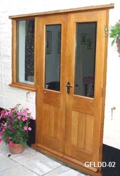 oak french doors