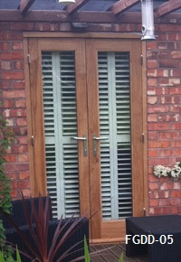 oak french doors
