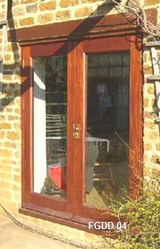 sapele french doors