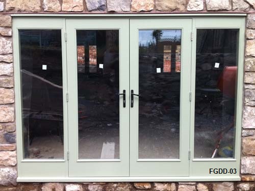 painted french doors