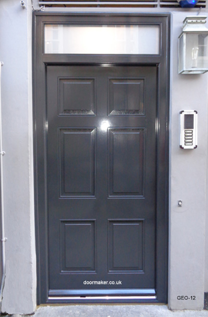 georgian front door deep onyx