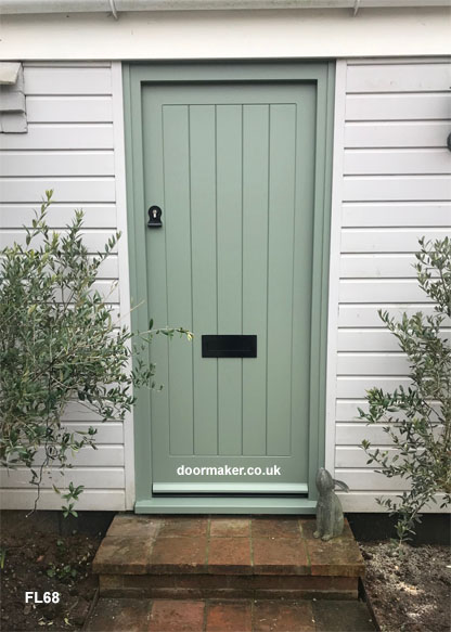 cottage door farrow and ball card room green