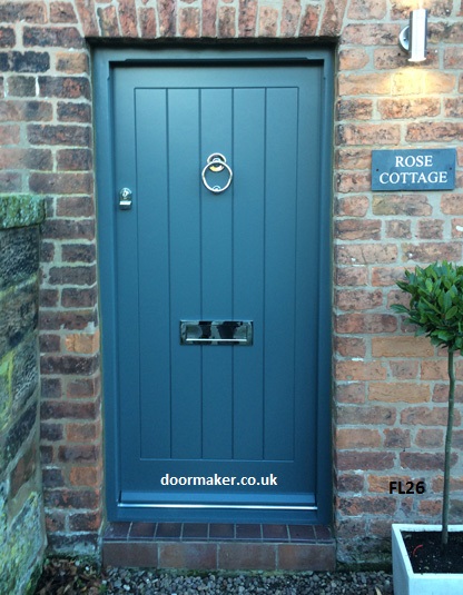 painted cottage doors
