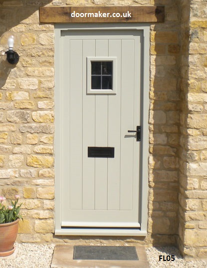 cottage door painted