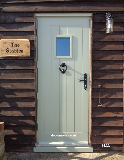 cottage door vert de terre