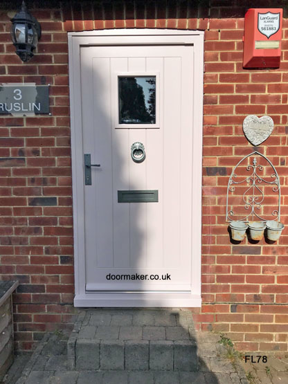 cottage style door and frame