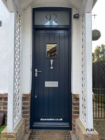 cottage doors framed ledged