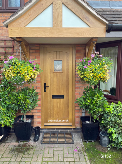 oak cottage door