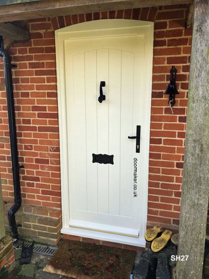 cottage door and frame