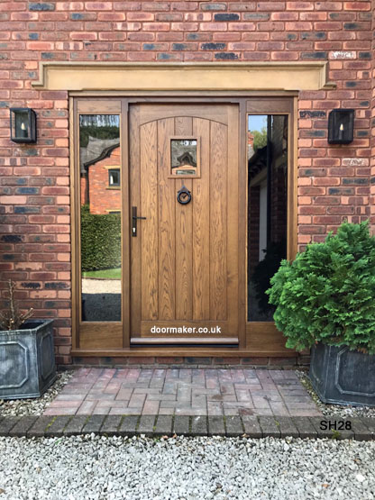 swept head cottage door and frame