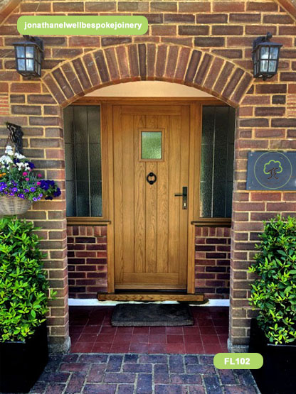 bespoke cottage door oak