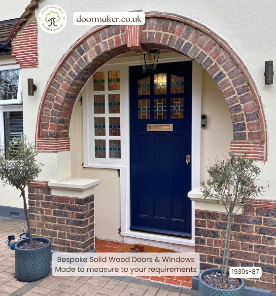bespoke front doors made from solid wood