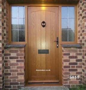 oak doors swept head