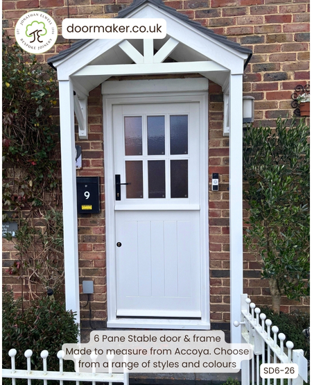 multi pane stable door made to measure from accoya