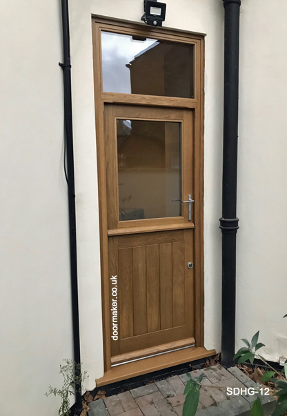 oak stable door and frame 