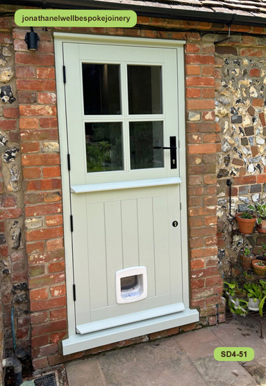 stable door 4 pane mizzle catflap