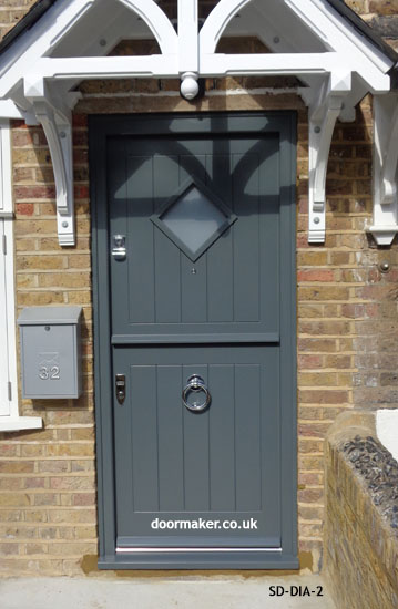 grey stable door diamond vision