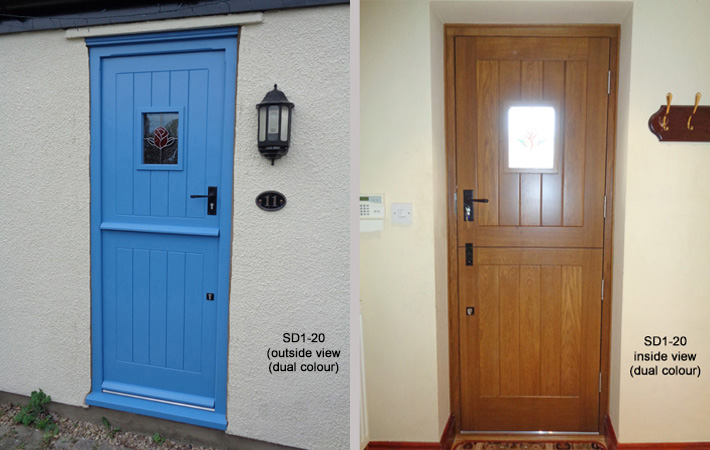 cooks blue stable door dual paint