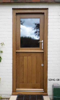 stable doors half glazed solid wood