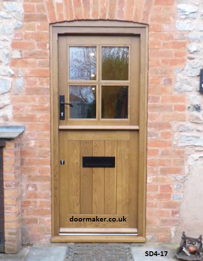 oak 4 pane stable door
