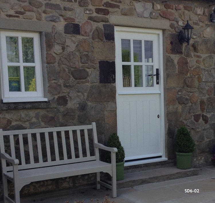 6 pane stable door painted