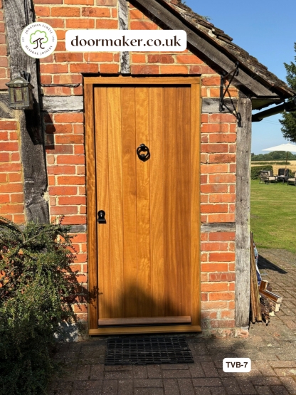 traditional front door iroko bespoke